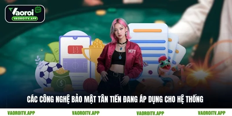 Các công nghệ bảo mật tân tiến đang áp dụng cho hệ thống